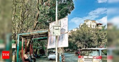 पीएमसी, पीसीएमसी निवडणुकीपूर्वी नागरी संस्था बेकायदेशीर होर्डिंगवर कडक कारवाई करतात