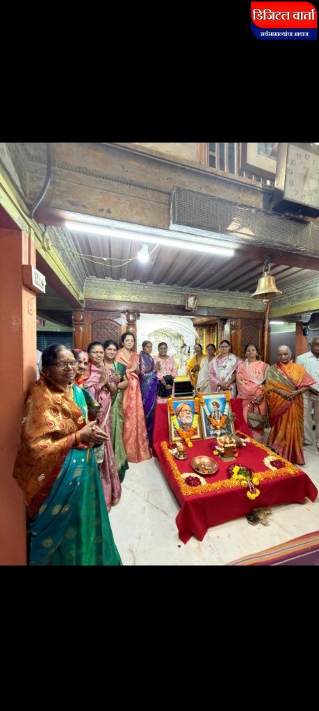 पायी प्रदक्षिणा सोहळ्याचे भक्तिमय वातावरणात स्वागत.