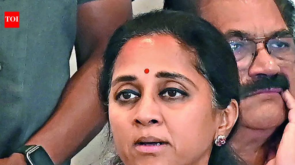 सुप्रिया आणि राष्ट्रवादी काँग्रेस (एसपी) राज्य प्रमुखांनी विलीनीकरणाची चर्चा थांबवली, पक्षातील अनिश्चितता शमवली | पुणे बातम्या