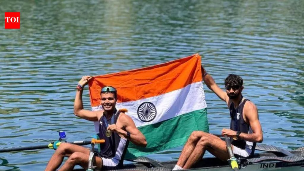 रोइंग जोडी लक्ष-उज्ज्वलने भारताच्या पहिल्या विश्वचषकात सुवर्ण मिळवून इतिहास रचला | पुणे बातम्या