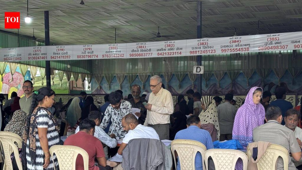 एक कुटुंब, अनेक बीएलओ: मतदार कागदोपत्री पूर्ण करण्यासाठी वेगवेगळ्या दिशेने गर्दी करतात | पुणे बातम्या