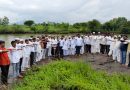 पवना धरणग्रस्तांच्या जलसमाधी आंदोलनाची जनजागृती सुरू.